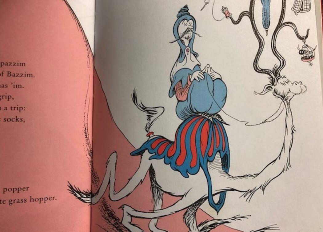 The offensive illustration from On Beyond Zebra, one of the six Dr Seuss books that will no longer be published