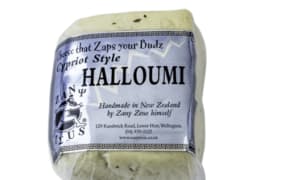 Zany Zeus Halloumi cheese.