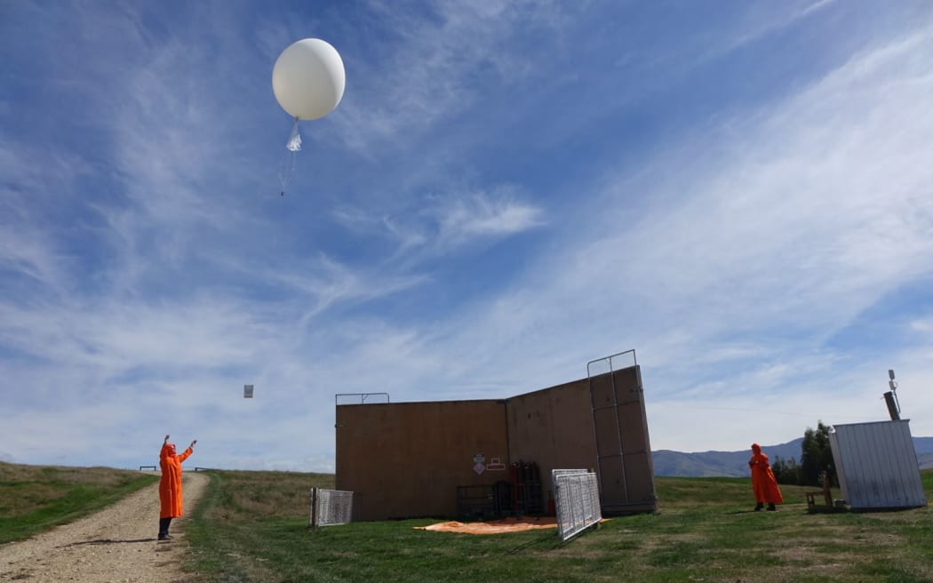 Balloon launched
