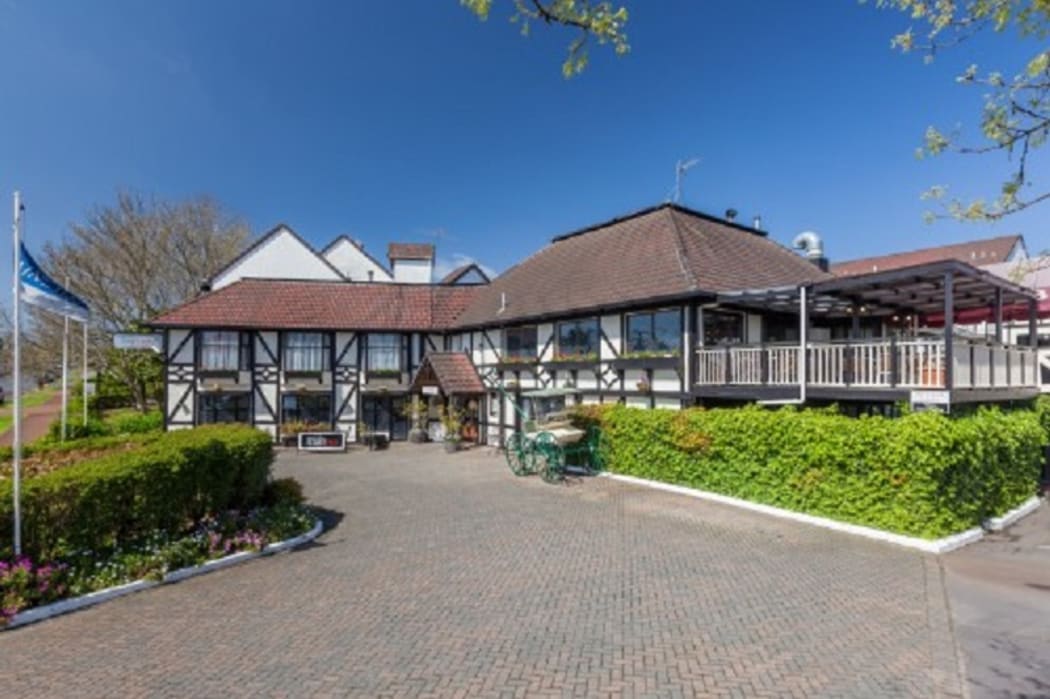 The Surrey Hotel in Greylynn - built in the Tudor age (1989)