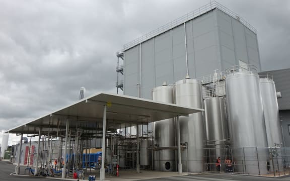 The Danone Nutricia infant formula plant near Balclutha.