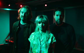 Half Hexagon - from left to right: James Milne, Yolanda Fagan, Julien Dyne.