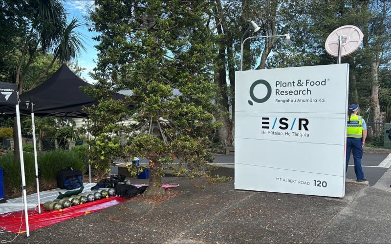 FENZ, police respond to incident at Plant Food and Research facility in ...