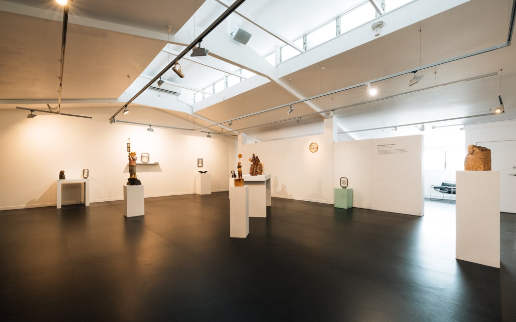 Waiheke Community Art Gallery main room