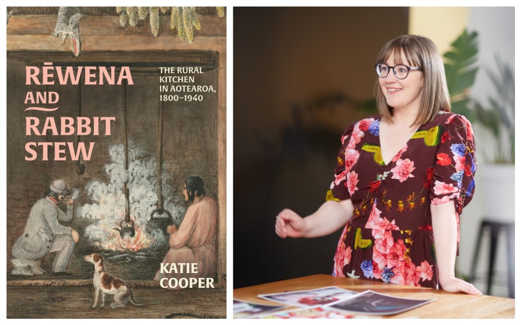 Historian Katie Cooper, author of 'Rēwena and Rabbit Stew: The Rural Kitchen in Aotearoa, 1800-1940'.