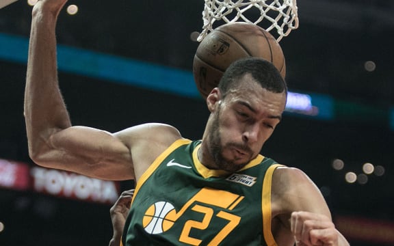 Rudy Gobert of the Utah Jazz.