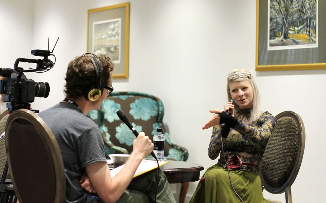 Aurora with Music 101's Tony Stamp
