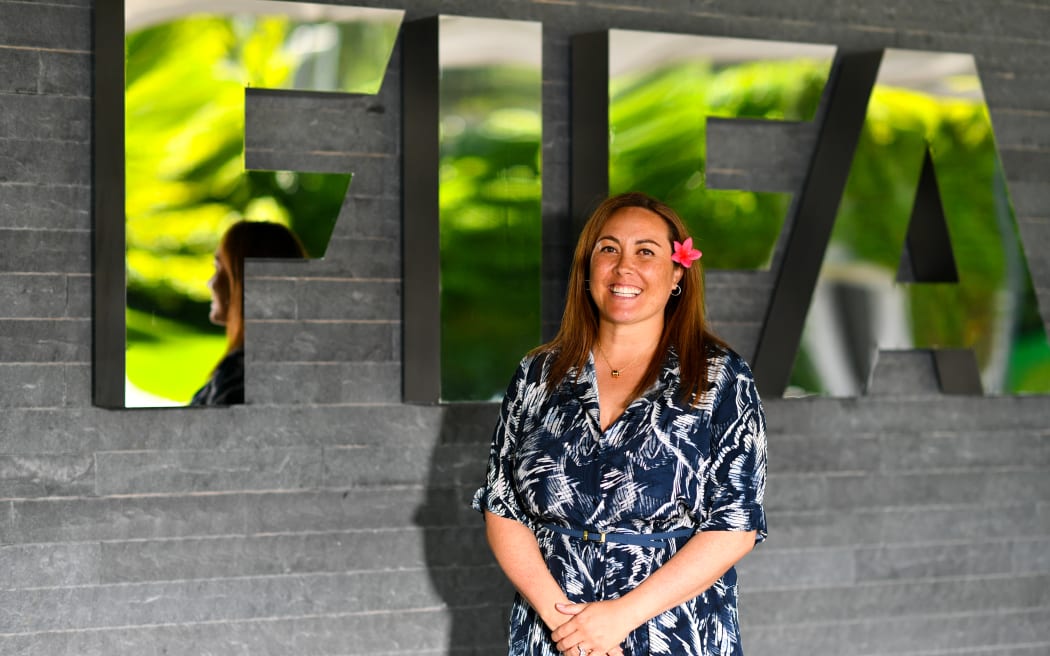 ZURICH, SWITZERLAND - JUNE 22: FIFA Chief Women’s Football Officer Sarai Bareman during a visit by FIFA Women's World Cup 2023 Senior Management to Zurich at HoF, Home on June 22, 2022 in Zurich, Switzerland. (Photo by Harold Cunningham/FIFA)