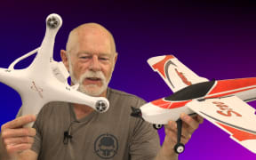 Model plane enthusiast Bruce Simpson