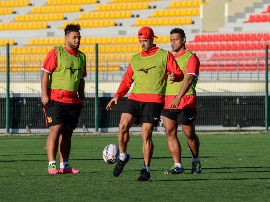 First five Kurt Morath is one of three Tongan players involved when they last played in Georgia.