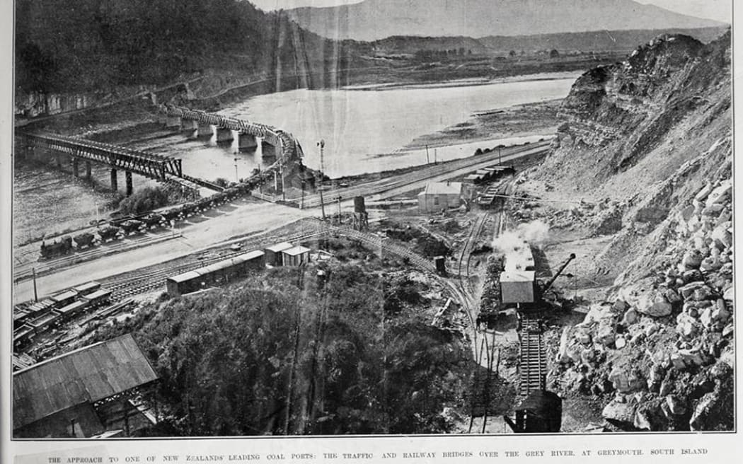 The Mawhera urupa site and burial cave on the edge Greymouth township, desecrated as a rock quarry.