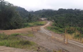 The road that links links Serra Point to Lumi in West Sepik province
