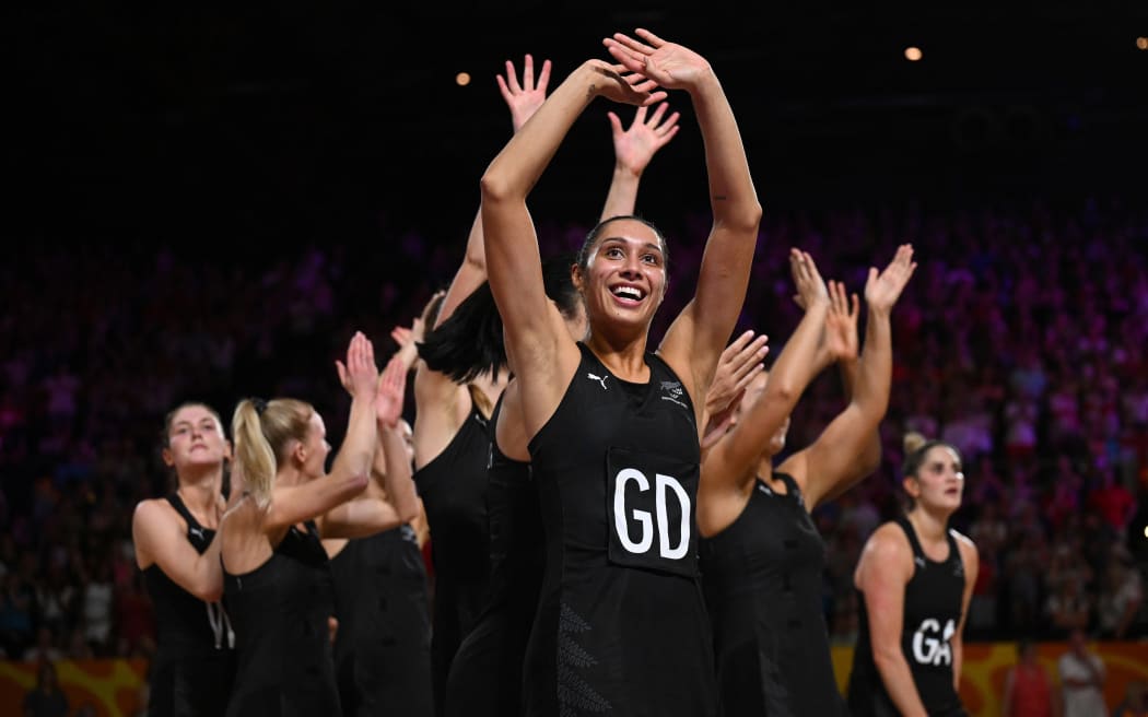 Phoenix Karaka at the 2022 Commonwealth Games at NEC Arena in Birmingham, England. (AAP Image/James Ross / www.photosport.nz)