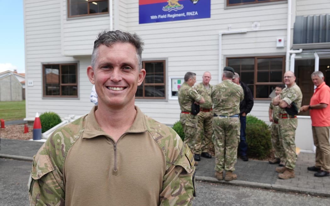 Lieutenant Colonel Brent Morris says the 16th Field Regiment has a proud history of overseas deployments.