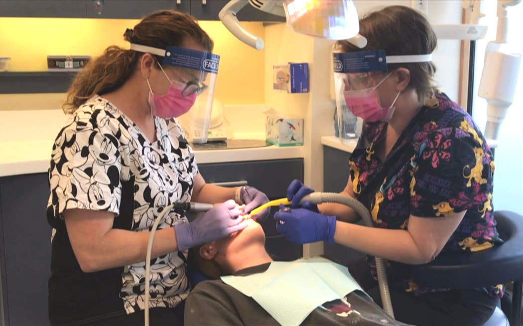 Dr Katie Ayers, left, is a specialist paediatric surgeon for the Midland region, covering Waikato, Bay of Plenty, Tairāwhiti, Lakes and Taranaki.