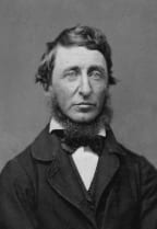 Writer and philosopher Henry David Thoreau.
