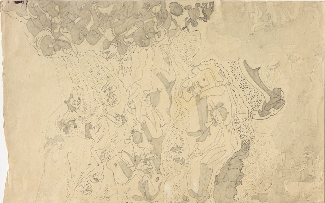 Untitled, c1970. Susan Te Kahurangi King