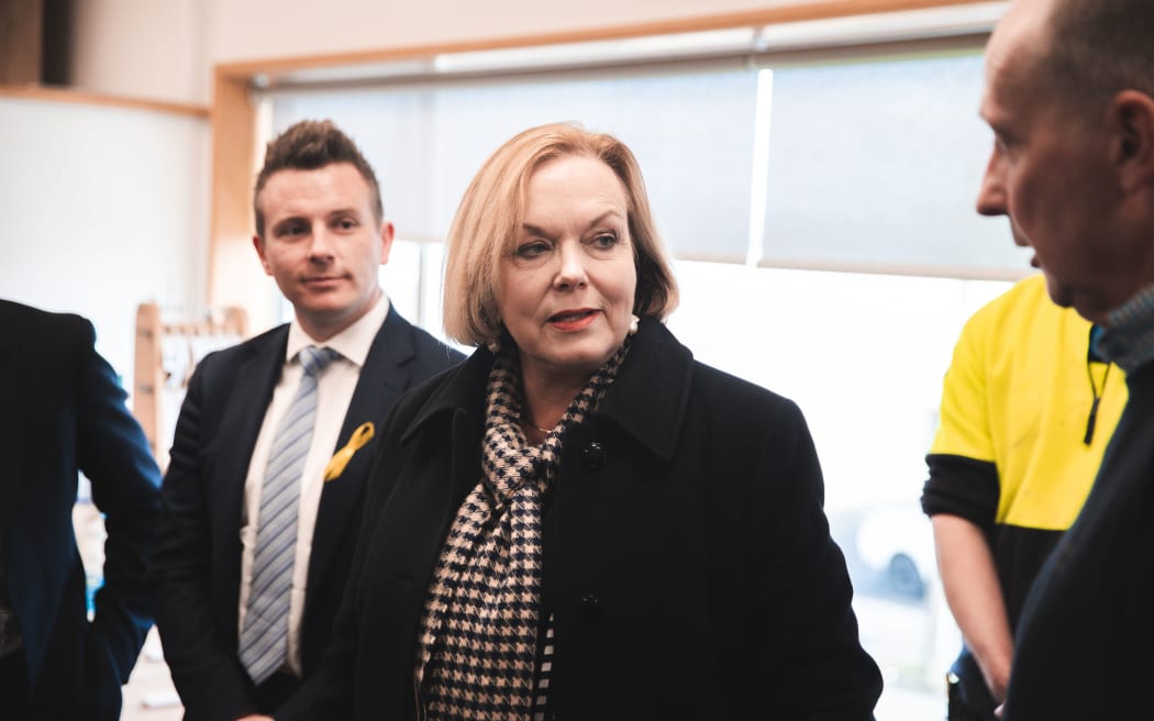Judith Collins - National party Dunedin campaigning