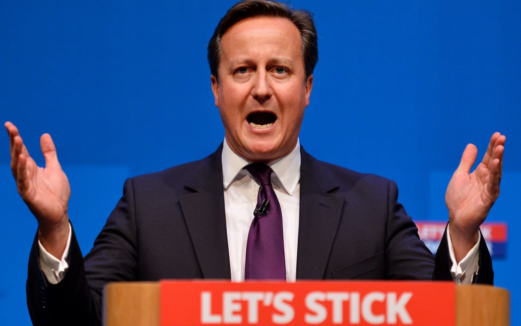 David Cameron urging Scottish voters to say 'no' to independence