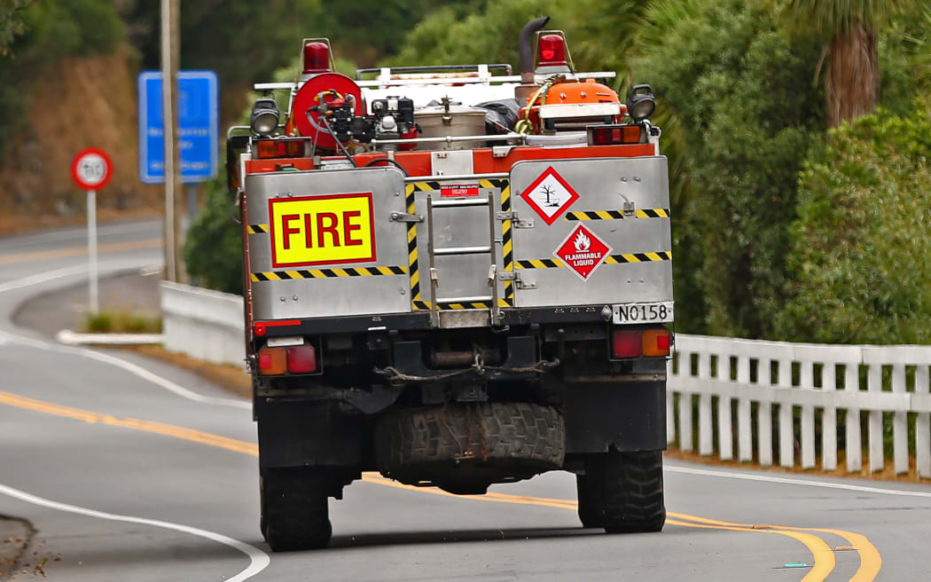 Rural fire service appliance in Porirua.
