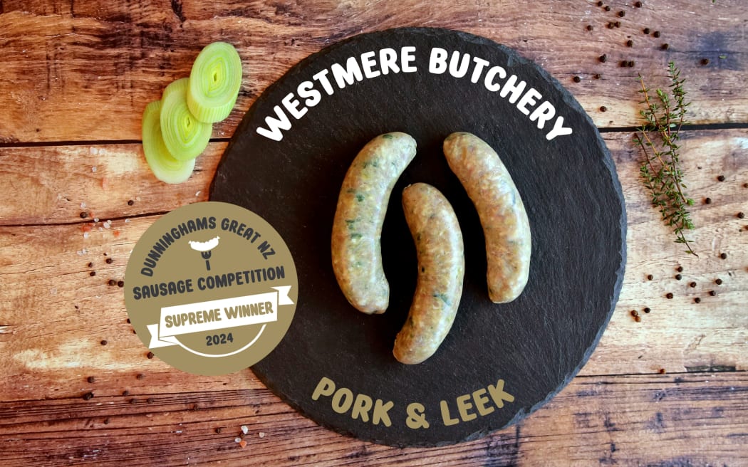 The winning sausage in the 2024 competition.