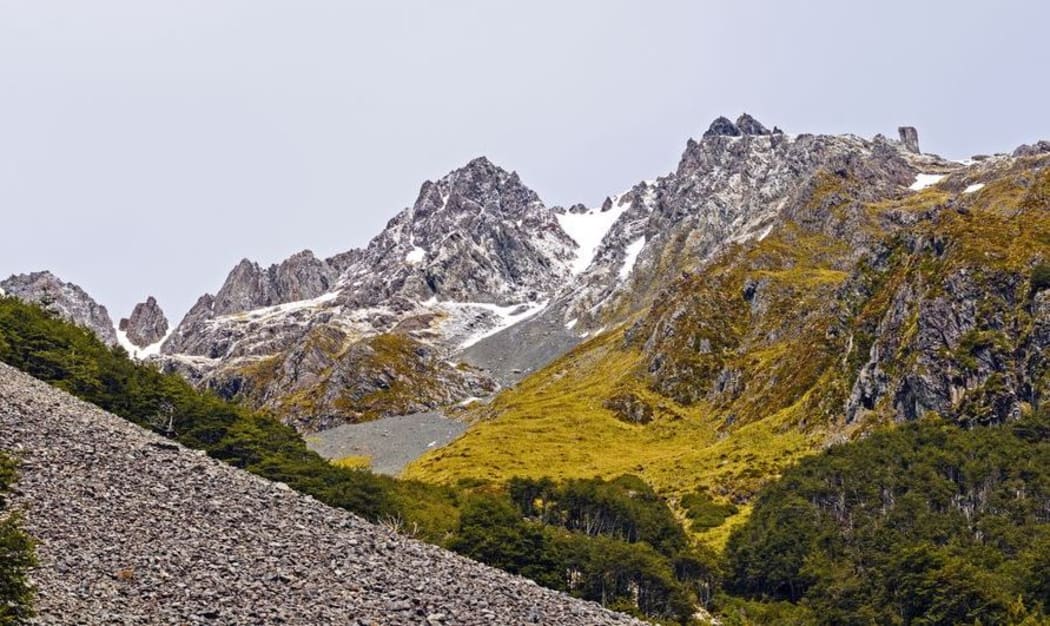 Mt Angelus in Nelson Lakes National Park.