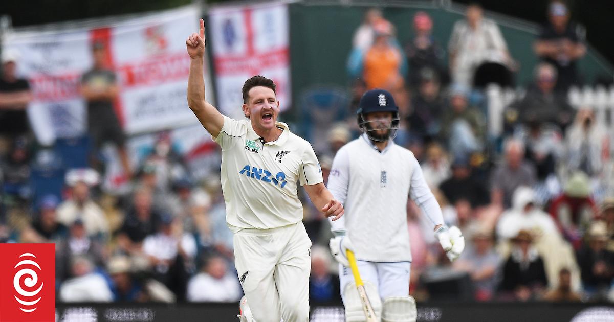 Test cricket updates Black Caps v England day 2 RNZ News