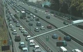 Camera footage of Greenlane Road (12.45pm)