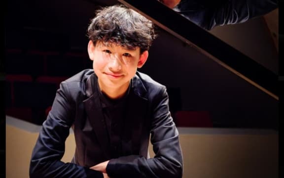 Shan Liu, winner of the 2023 Lewis Eady National Junior Piano Competition