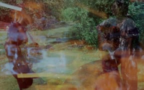 Album cover for What Of Our Nature? by Haley Heynderickx and Max Garcia Conover (Fat Possum Records)