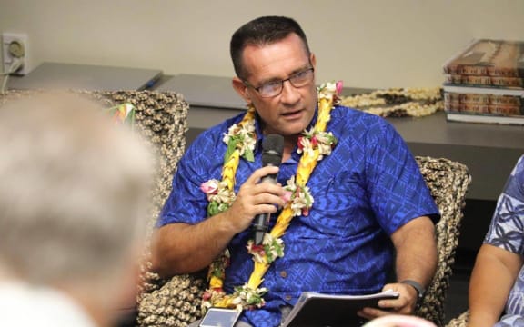 The President of the Cook Islands Chamber of Commerce, Fletcher Melvin