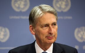 British foreign secretary, Philip Hammond.
