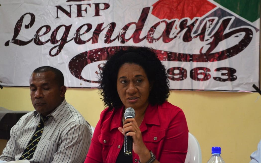 National Federation Party Fiji Vice-President Seni Nabou