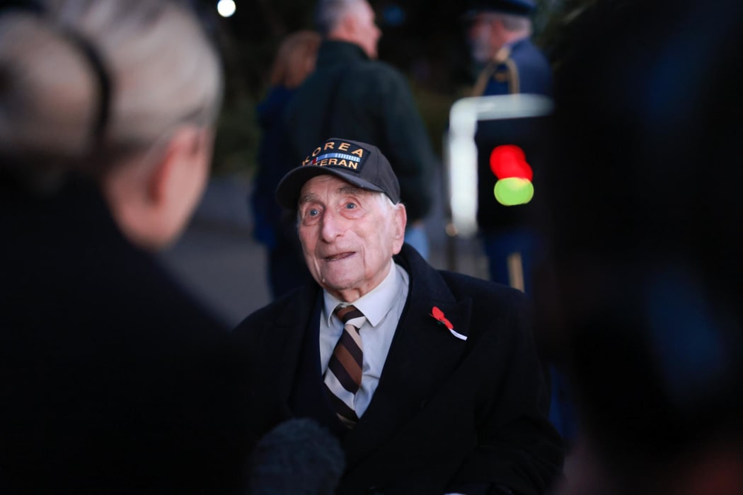 Korean War veteran Gordon Sutherland: