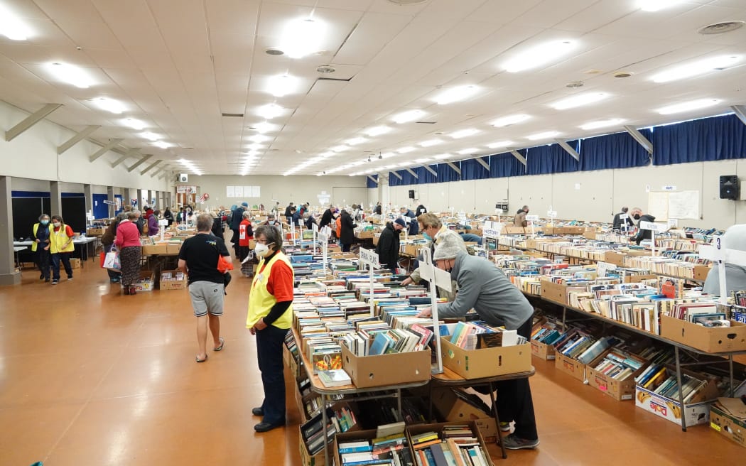 The sale filled up quickly as soon as the doors opened at 10am.