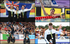 New Zealand's Commonwealth Games women's track cycling sprint team, the men's team pursuit, Dame Sophie Pascoe and triathlete Hayden Wilde.