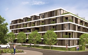 The 91-apartment project has been abandoned.