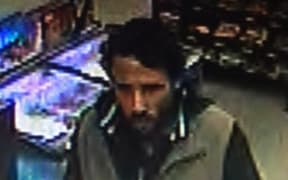 The police are looking for a robber who held up a service station in Ashburton last night.