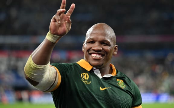 Springbok hooker Mbongeni Mbonambi.