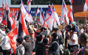 It's day seven of the hīkoi to Parliament.