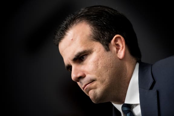 Puerto Rico's Governor Ricardo Rossello.