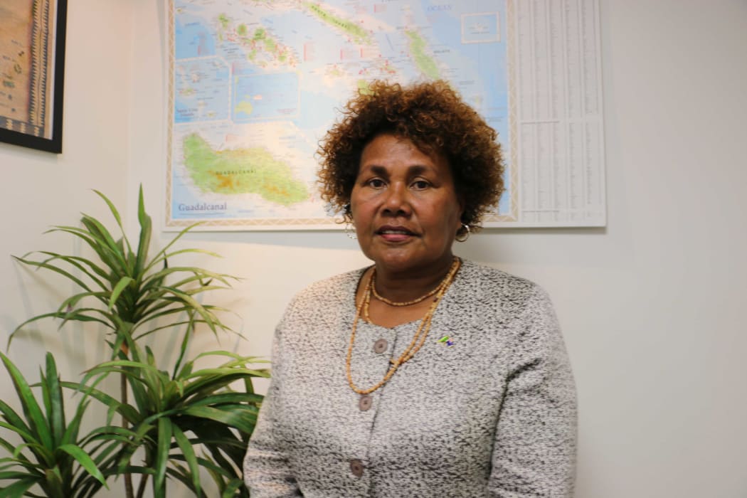 Solomon Islands' High Commissioner in New Zealand, Joy Kere.