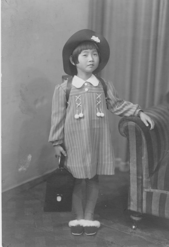 Taeko Yoshioka Braid c 1937-8. Photo courtsey Yoshioka family.