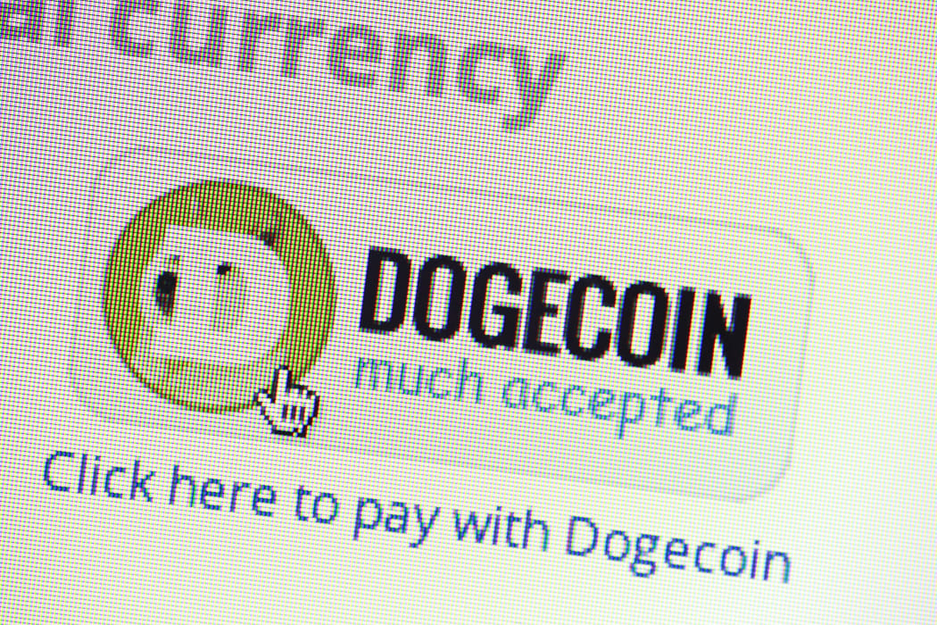 Dogecoin, virtual money.