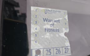 A Warrant of Fitness issued by NZTA / Waka Kotahi.