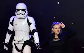 Carrie Fisher.