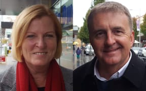 Julie Owens and Michael Beckwith