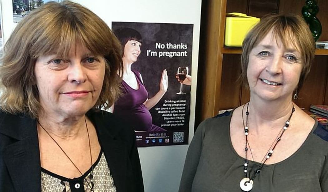 Neuro psychologist Valerie McGinn and  Alcohol Healthwatch's Christine Rogan