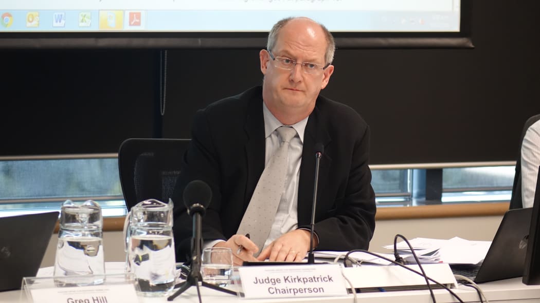 Judge David Kirkpatrick, chairing the Independent Hearings Panel considering the Unitary Plan.