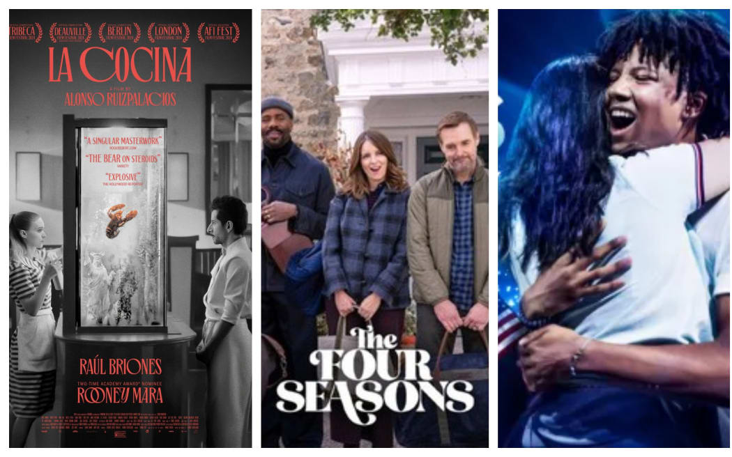 Film La Cocina, The Four Seasons - Netflix, Choir Games - Neon/Sky Open